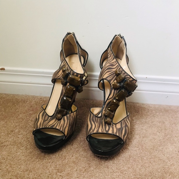 Zebra print high heels - Picture 3 of 3